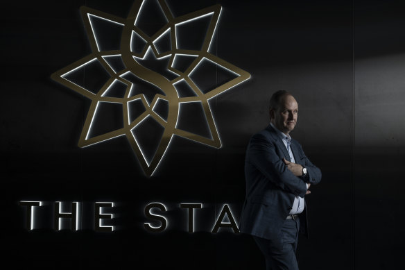 Star Entertainment chief executive Robbie Cooke.