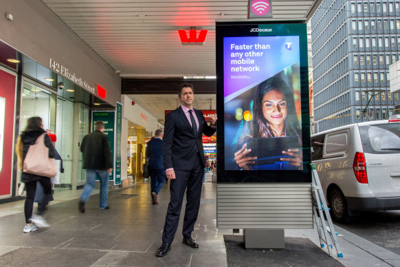 Deputy lord mayor Nicholas Reece said the supersized phone booths were “billboards masquerading as payphones”.