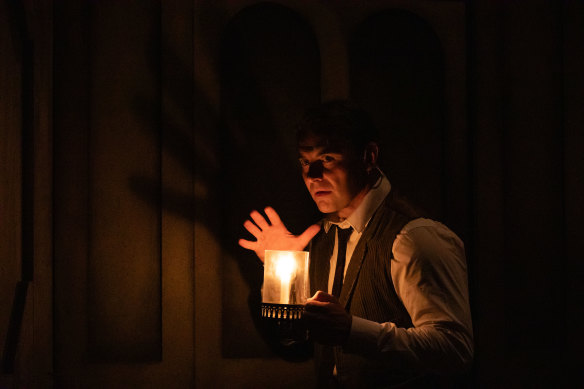 Daniel MacPherson in a scene from The Woman in Black.