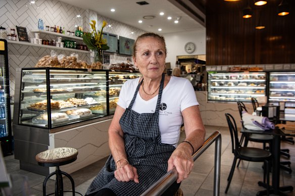 Belmore Cakes owner Anastasia Varsamas says her business has suffered a significant drop in trade over the past two years.