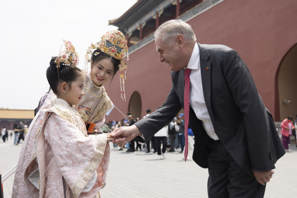 Trade Minister Don Farrell, touring Beijing on Friday, has yet to secure any concessions from China.