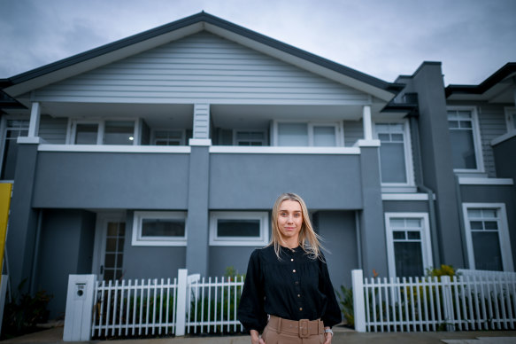 Emily Mirtschin decided to refinance the loan on her Werribee home.