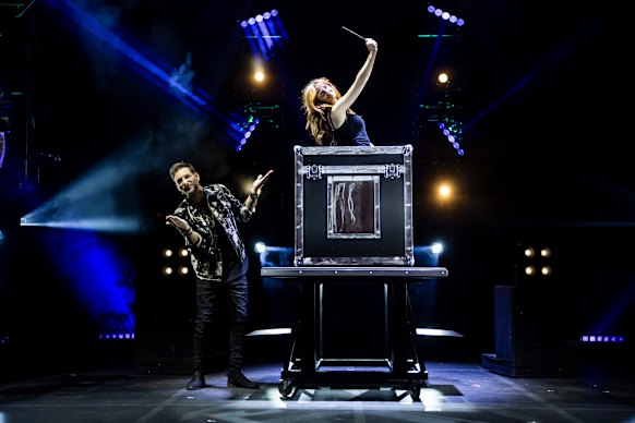 The great escape: Enzo Weyne and Gabriella Lester. 