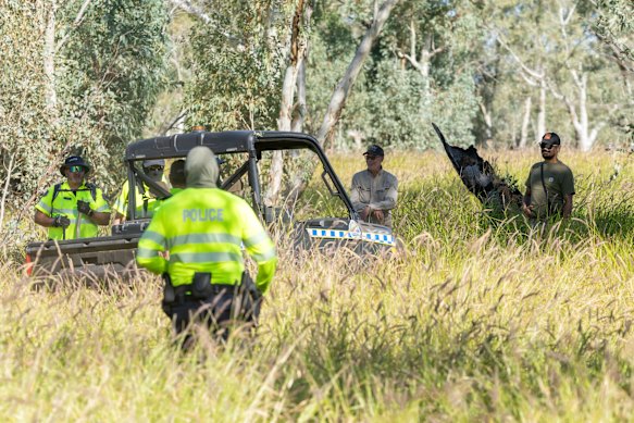 The search has has covered five square kilometres by foot and 80 square kilometres by air and vehicle.