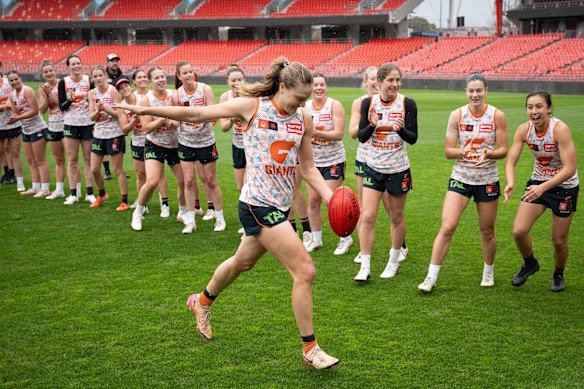 GWS Giants will kick off their 2025 AFLW season this Saturday.