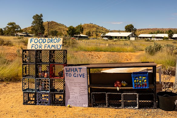 A food bank founded to help those who are grieving and lonely during harrowing affairs.