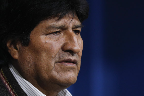 Bolivia's President Evo Morales.