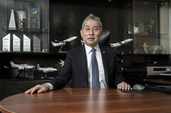 Rex chairman Lim Kim Hai.