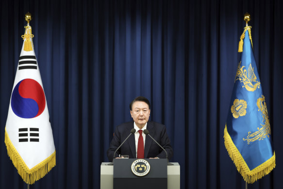 South Korean President Yoon Suk Yeol declares martial law this week.