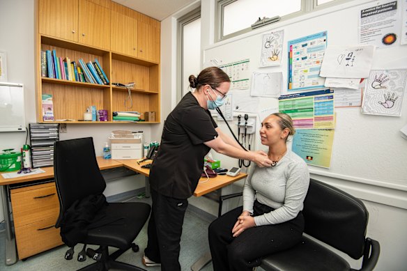 GP appointments are just one of the medical services offered at the AMS which, its CEO says, is “full to the brim”.