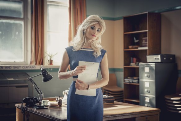 Gemma Arterton shows her passion for comedy playing Barbara Parker  in Funny Woman.