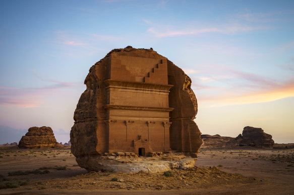 Qasr al-Farid or “the Lonely Castle”.