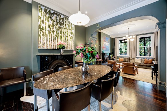 Colin Tate, an entrepreneur and philanthropist, and his husband, Matthew Fatches, an interior architect turned cattle farmer, are selling their Potts Point terrace with a buyer’s guide of $7.5 million.