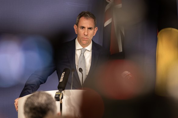 Treasurer Jim Chalmers.