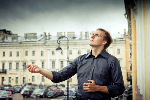 Hoping for peace: conductor Vasily Petrenko.