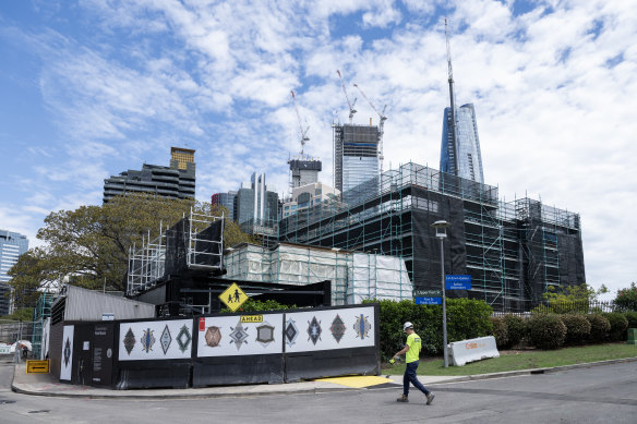 Fort Street Public School, located at Millers Point next to the Sydney CBD, is being rebuilt.