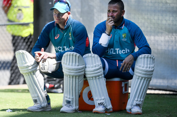 Steve Smith will open the batting with Usman Khawaja during the first Test.