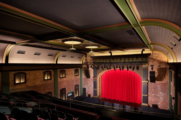 Inside Brisbane’s restored Princess Theatre.
