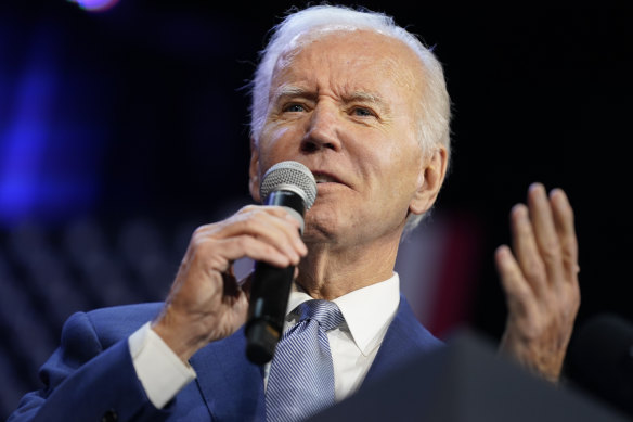 US President Joe Biden 