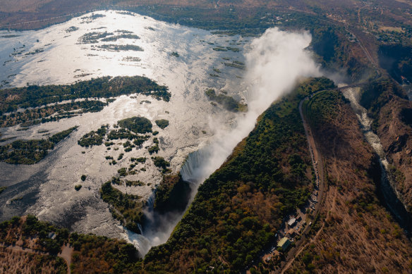 David Livingstone called the view so lovely that it “must have been gazed upon by angels in their flight”.