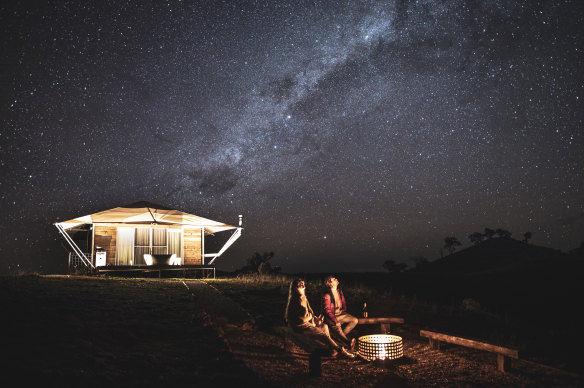 Stargaze stays: Sierra Escape, Mudgee.