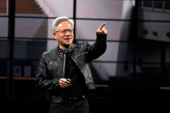 Nvidia boss Jensen Huang has warned America could be left behind again.
