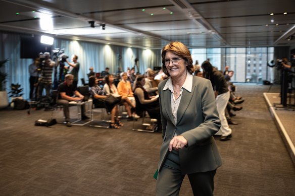 Reserve Bank governor Michele Bullock. 