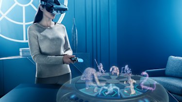 If you want to get a bit more cerebral, you can play the iconic chess-like holographic game from the original film.
