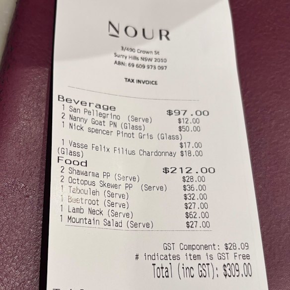 The bill