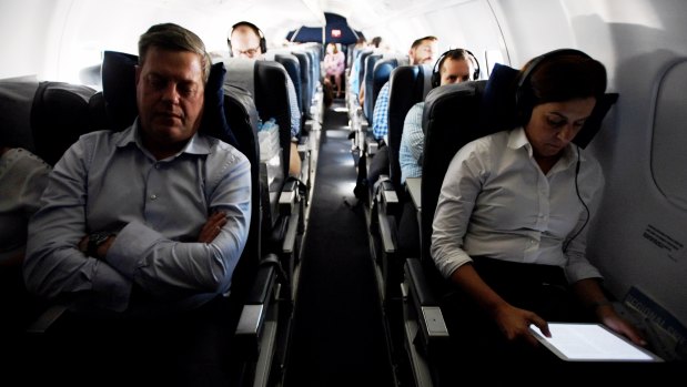 Opposition Leader Tim Nicholls and deputy Deb Frecklington have racked up the frequent flier miles in the last week of the campaign.