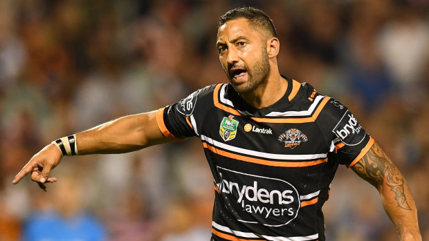 Foot work: Benji Marshall may yet be ruled out due to an ankle injury.