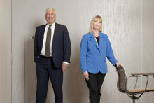Mutual trust, Managing Partner Phil Harkness and Partner, Head of Strategy Tracy Conlan.