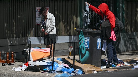 Residents have raised concerns about anti-social behaviour connected to homeless encampments in St Kilda.