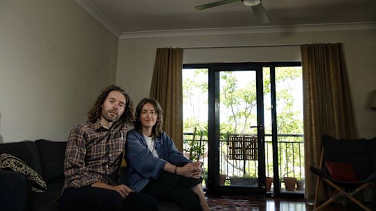 Jason L’Ecuyer and Sophie Duxson have made a number of changes to their unit to make it more energy efficient.