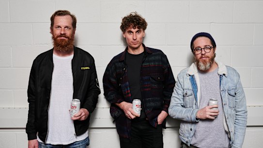 The crew from Heaps Normal.