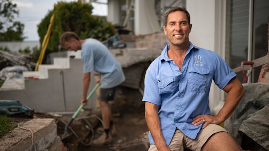 One Up Building co-owner Nick Simmons says labour shortages are starting to ease.