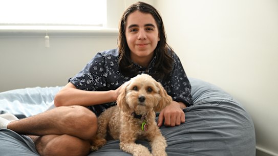 Ben experienced school refusal. He now goes to an alternative school.