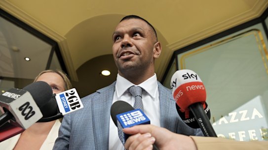 Kurtley Beale was all smiles as he walked from court after his acquittal.