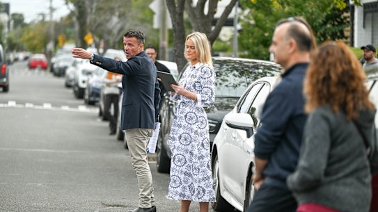 A first home buyer nabbed the Richmond terrace on Saturday.