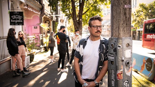 Stanley Street trader Anthony MacFarlane and other business owners are in talks with the City of Sydney to open up the iconic street to party.