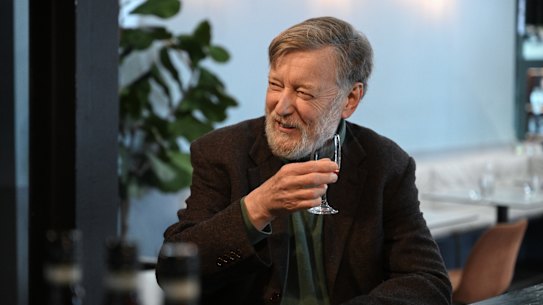 Sir Andrew Davis on a 2022 visit to Melbourne.