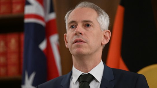 Minister for Immigration, Citizenship and Multicultural Affairs, Andrew Giles, announces a new ministerial directive on Friday.