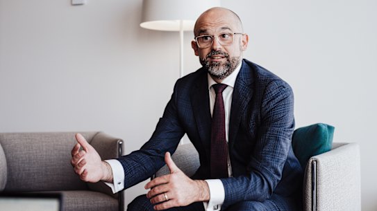 Queensland Treasurer David Janetzki on Sunday, two days before handing down his first budget.