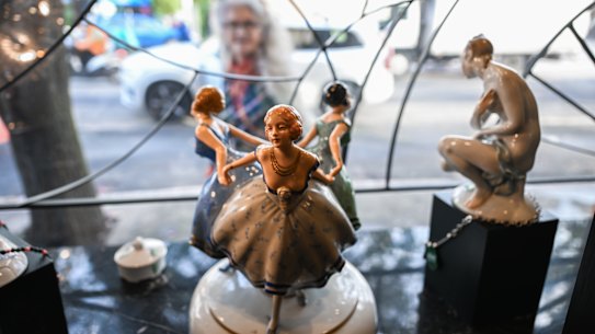 High street shops in Armadale.