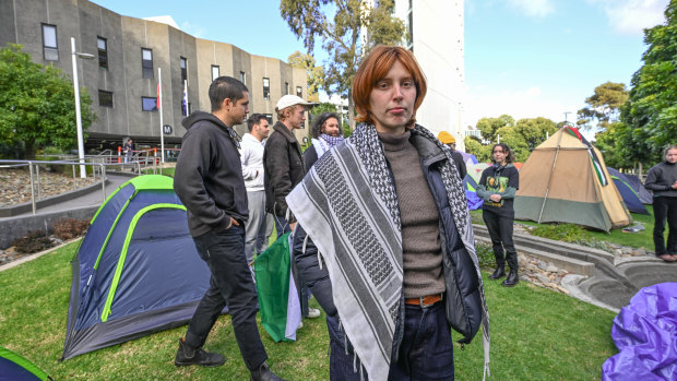 ‘Unacceptable’ pro-Palestine protesters ordered off Deakin campus