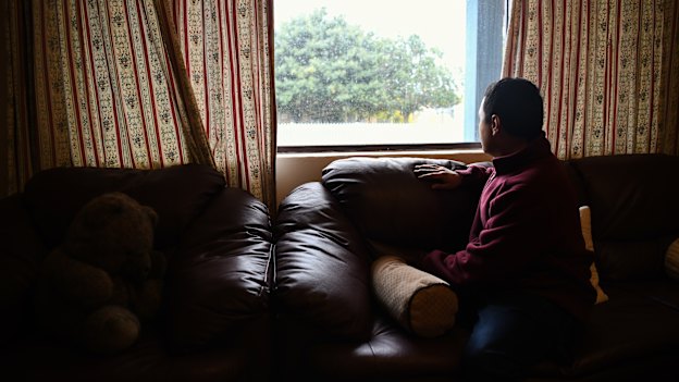 Abdul* at his home in Perth.