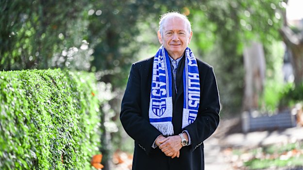 Former South Melbourne president George Vasilopoulos.