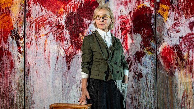 Artist Aida Tomescu. One of Australia’s most revered abstract painters yet not a household name.