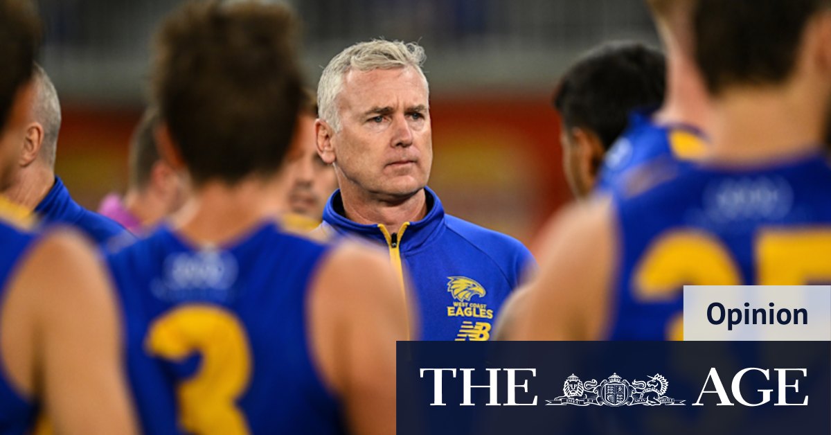 AFL 2023: Adam Simpson led the West Coast Eagles to a premiership. Now he faces a different challenge - Vimarsana News