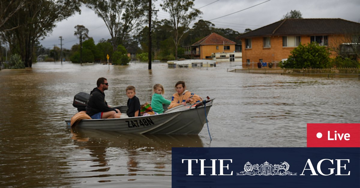 Sydney floods LIVE updates: NSW floods continue, more SES Sydney evacuation orders issued; heavy rain continues across Australian east coast - Vimarsana News